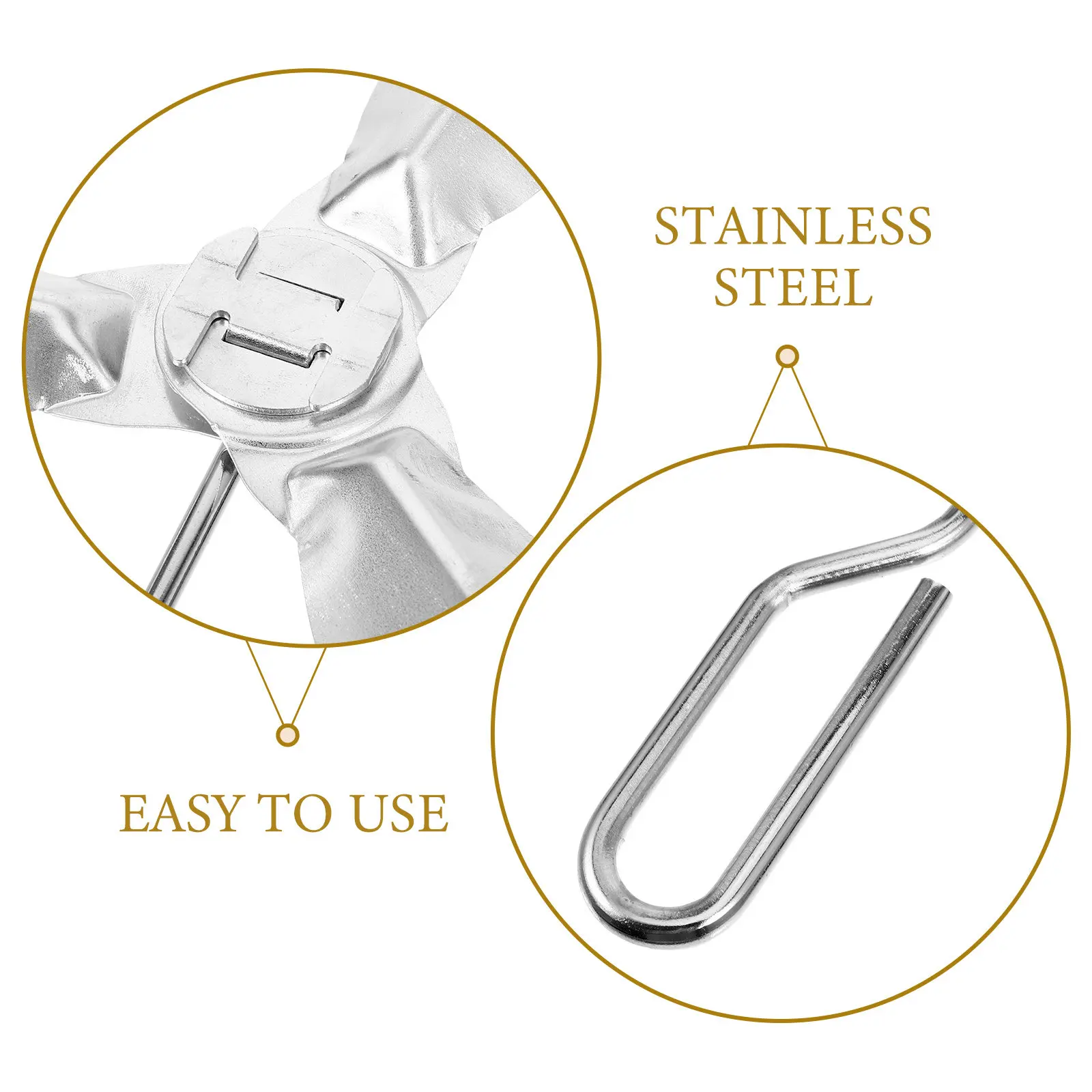 Kettle Grills Cleaning System Stainless Steel Ash Scraper for Charcoal Grill Outdoor Bbq Fireplace Cleaning Tool