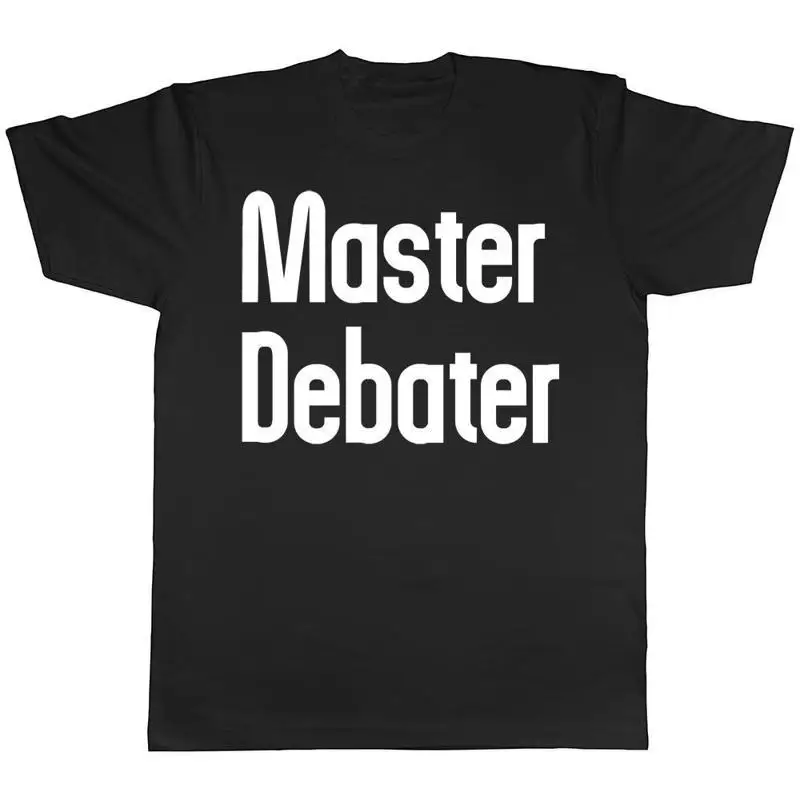 Master Debater Mens Ladies Womens TShirt