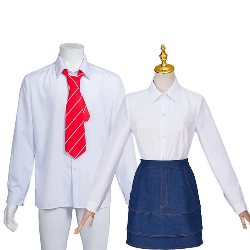 TV Rebelde School Uniform Cosplay Costume red shirt jacket tie tie unisex campus uniform complete set