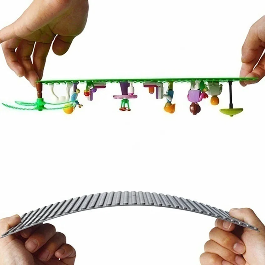6PCS คลาสสิกฐานแผ่น 32x32 16x32 จุด Baseplate อิฐ DIY Assembly พลาสติก ABS Building Blocks ใช้งานร่วมกับยี่ห้อตัวเลข City