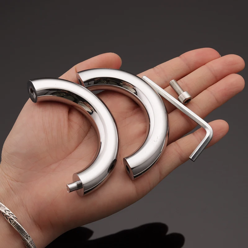 Heavy Penis Ring Physiotherapy Metal Cock Glans Rings Male Erection Dick Ring Men Time Delay Ring 28mm 30mm 33mm 40mm 45mm 50mm