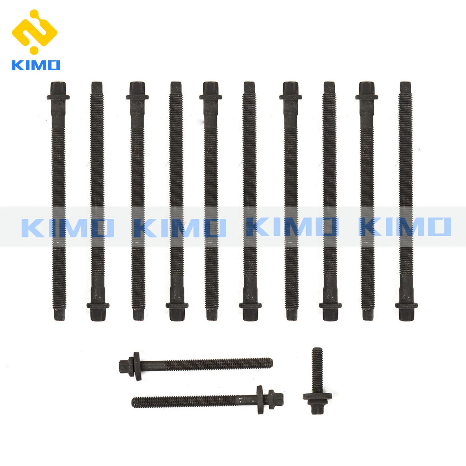 Engine Head Bolts kit Fit 1.6 L l4 GAS DOHC Turbocharged for Mini Cooper Countryman 1.6L N12 N14 N16 N18B16 07-16 OEM ES72451