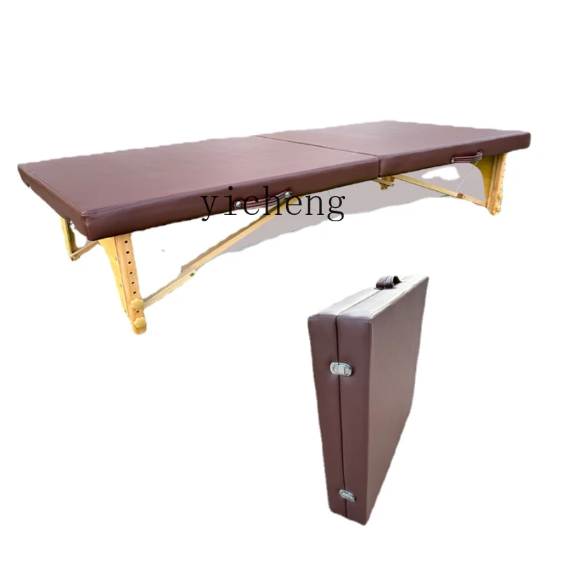 Zc 80cm Wide Firm Working Bed  Core Bed Massage Bone Setting Bed