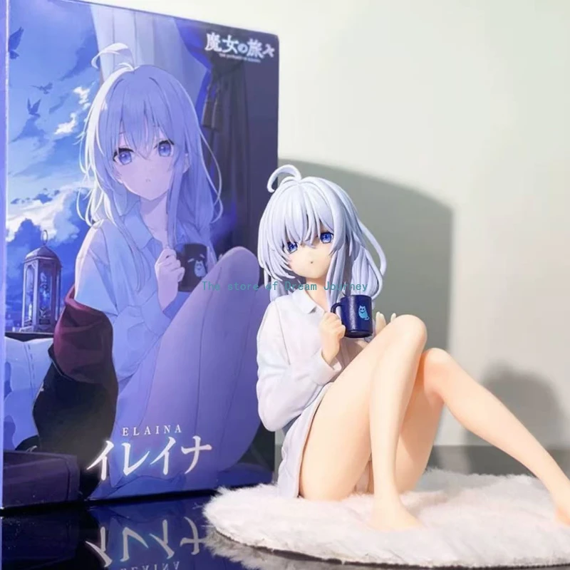 Witch Journey figure sitting pajamas Irena anime two-dimensional melancholy beautiful girl model chassis car ornament gift