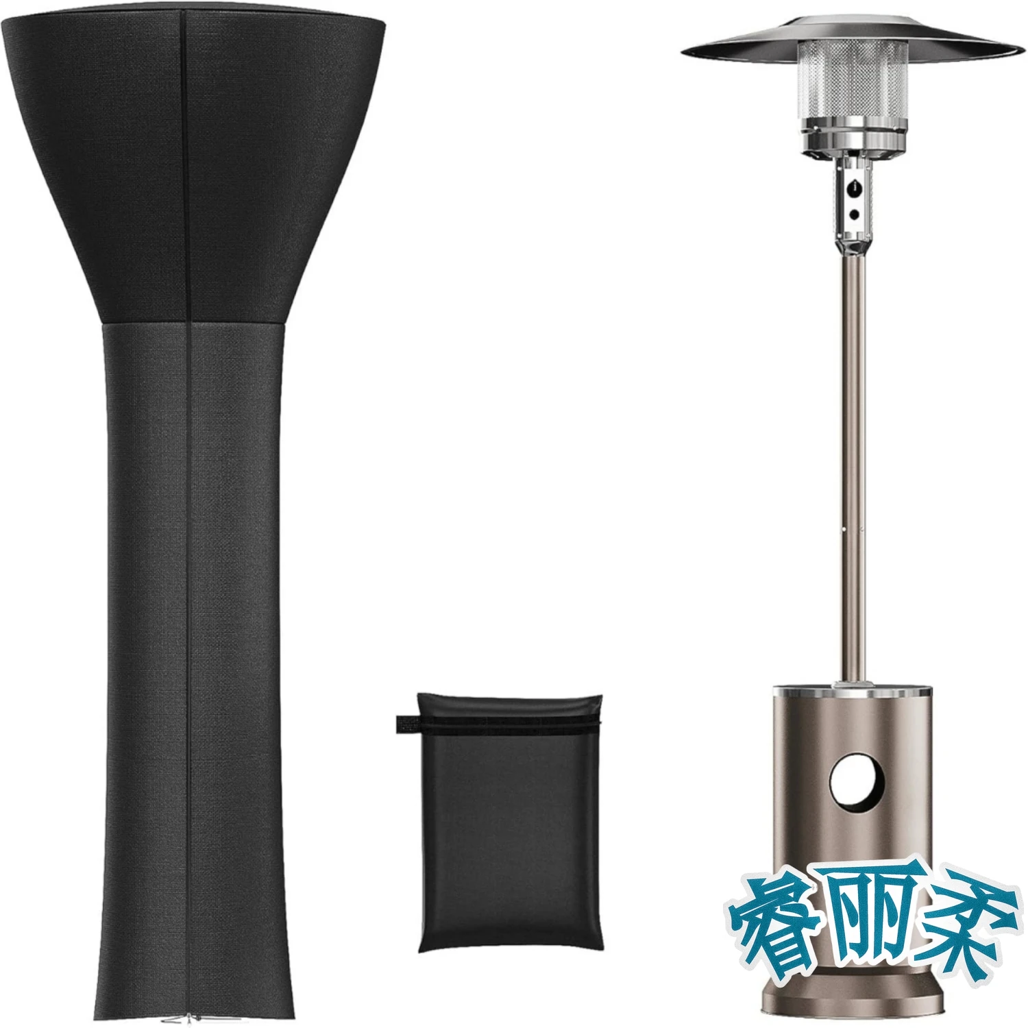 

Чехлы для обогревателей для патио из ткани Оксфорд 210D, молния, водонепроницаемые, пыленепроницаемые, ветрозащитные, солнечные, устойчивые к снегу