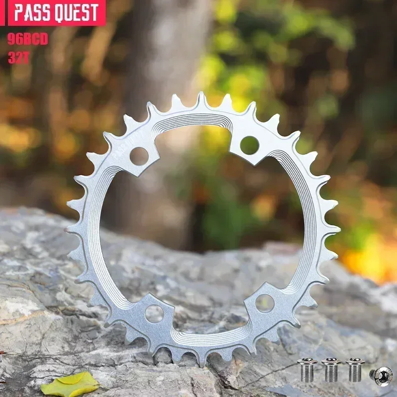 Plateau VTT BCD 96 Asymétrique 36T Ou 34T - Couronne Cyclisme Dents Étroites/Larges Wanhao