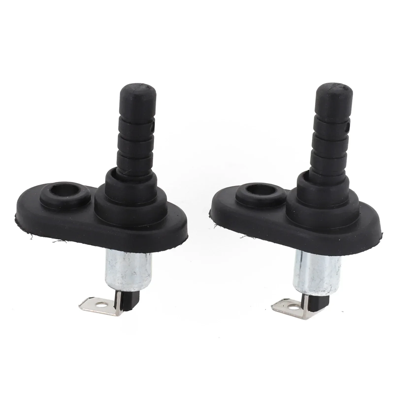 2PCS 20A 12V P-7R Car Truck Electronic Flange Mount Pin Switch Courtest Light Door Switch Rubber Booted Design Water Proof