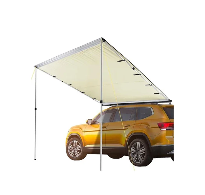 High Quality 2.5*3m Suv 4x4 4wd Car Roof Top Tents With Retractable Car/roof Side Awnings