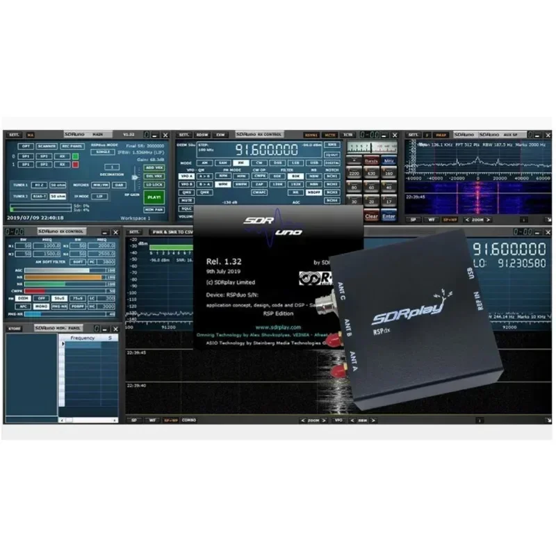 New SDRPlay RSPDX software defined radio receiver wideband SDR radio DX spectrum analyzer SDRuno