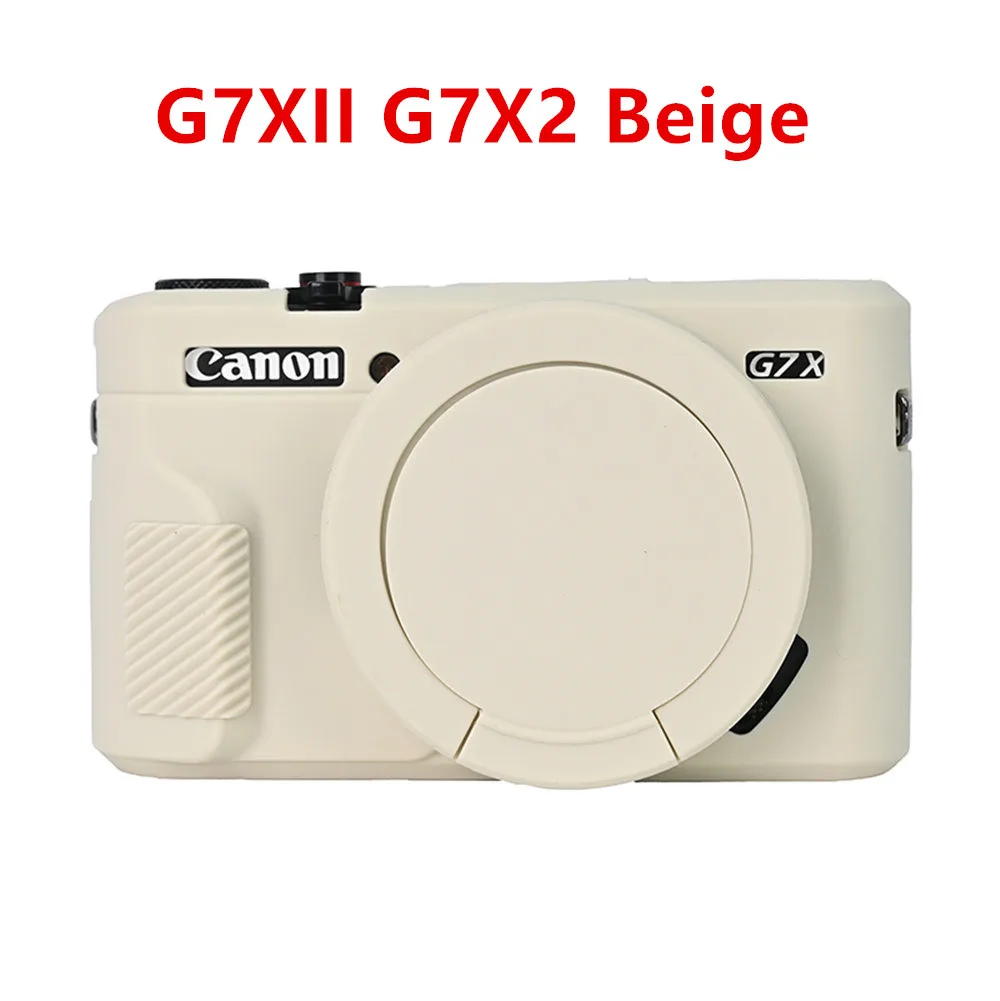 Soft Rubber Silicone Case for Canon PowerShot G7X Mark II III