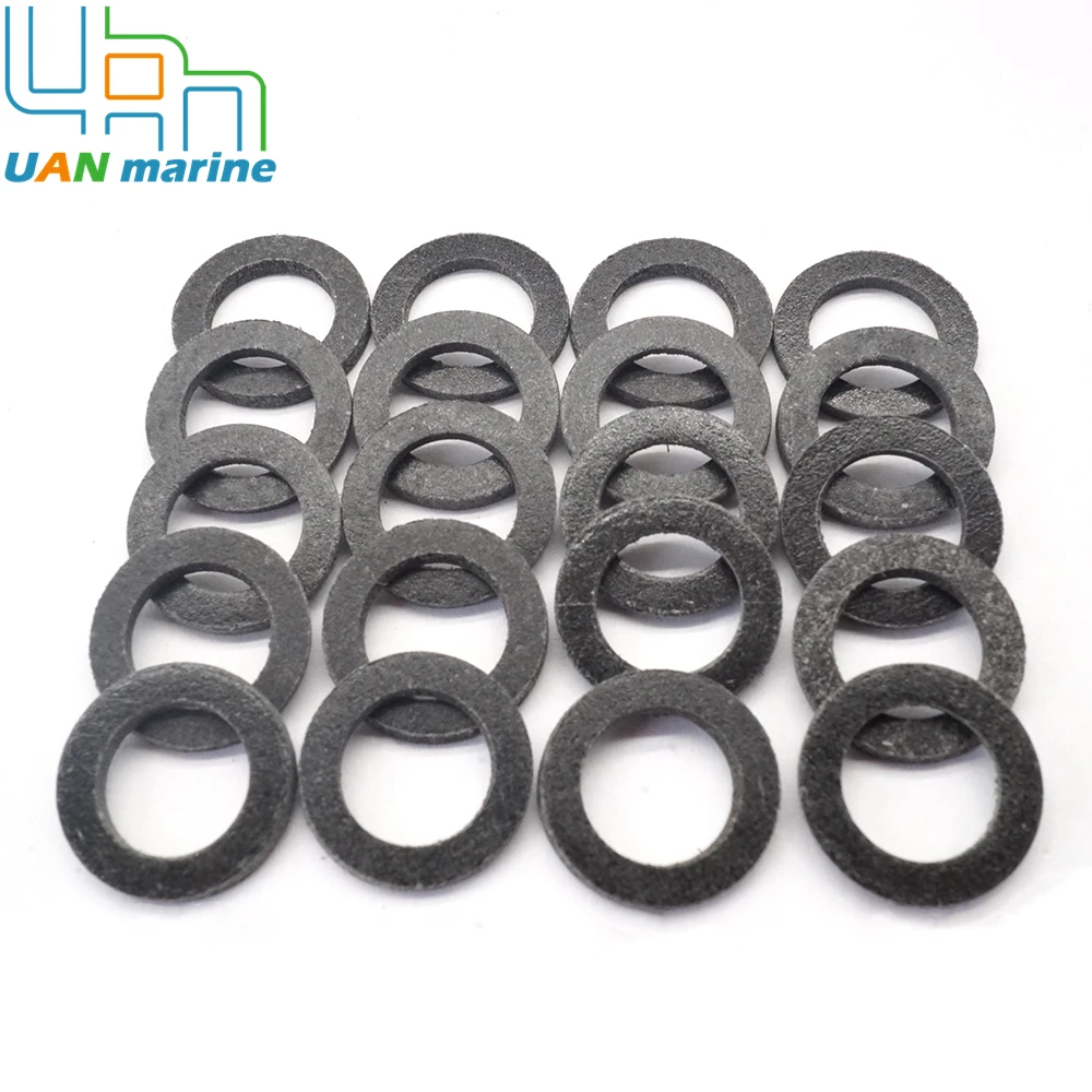 20 pcs 307552 Drain Screw Gasket for Johnson Evinrude OMC & Mercury Mercruiser Outboard 12-19183 12-20260 Sierra 18-29451-9