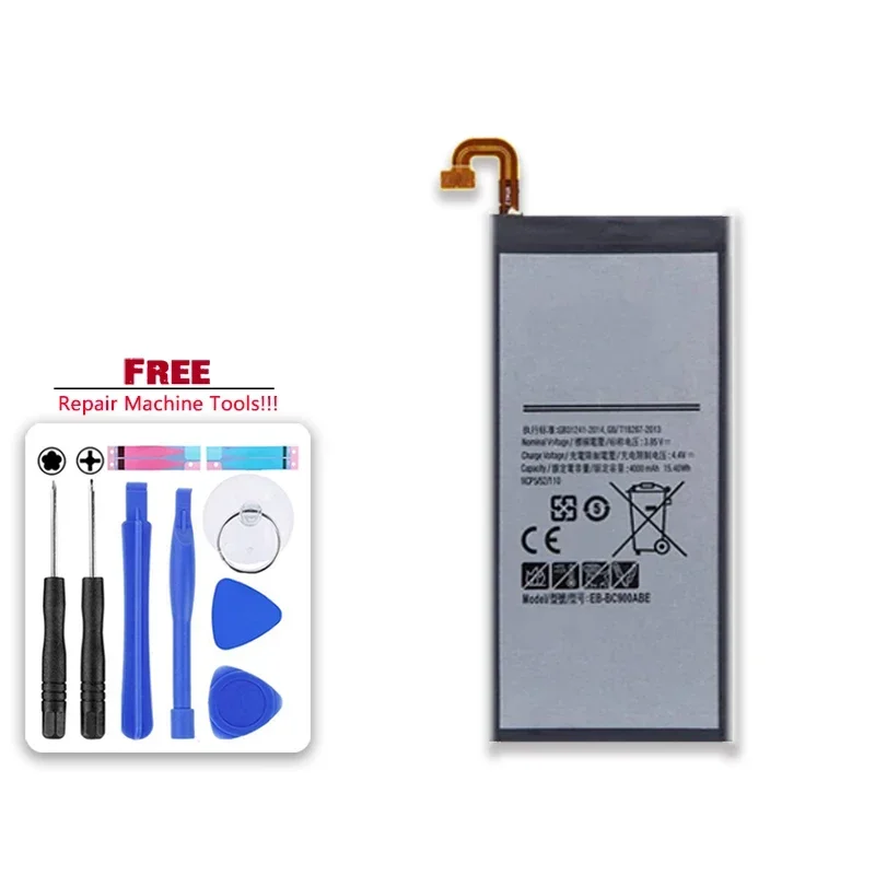 4000Mah Replacement Battery EB-BC900ABE For Samsung Galaxy C9pro C9 Pro Duos SM-C9000 SM-C9008 SM-C900F SM-C900Y