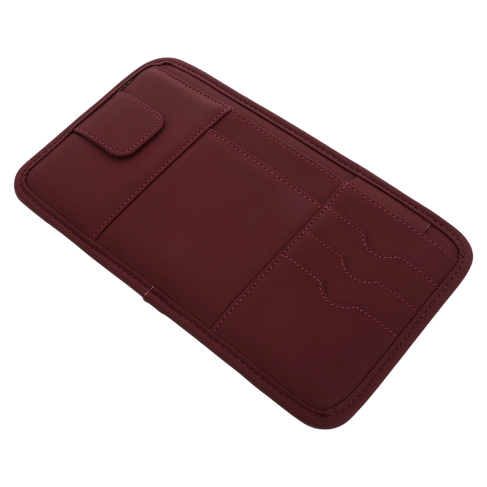 

Car Sunglasses Clip Holder Visor Accessories Pu Multifunctional Glasses Case Truck Eyeglass Organizer Storage Solution