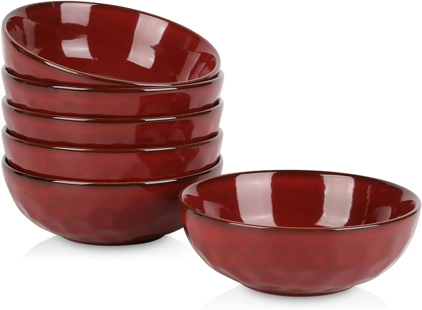 

Ceramic Salad Bowls Set for Kitchen, Serving - 32 Ounce So Bowls, Pasta Bowls, Chip Resistant, Dishwasher Microwave Sa