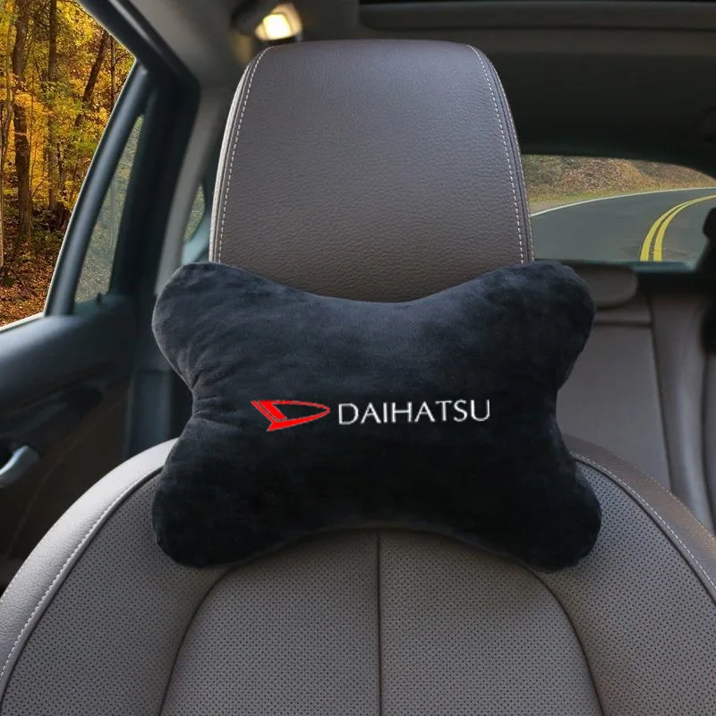 Car Headrest Neck Pillow Seat Belt Shoulder Pad Fit For Daihatsu Terios Sirion Mira Materia Rocky YRV Feroza Charade Accessories