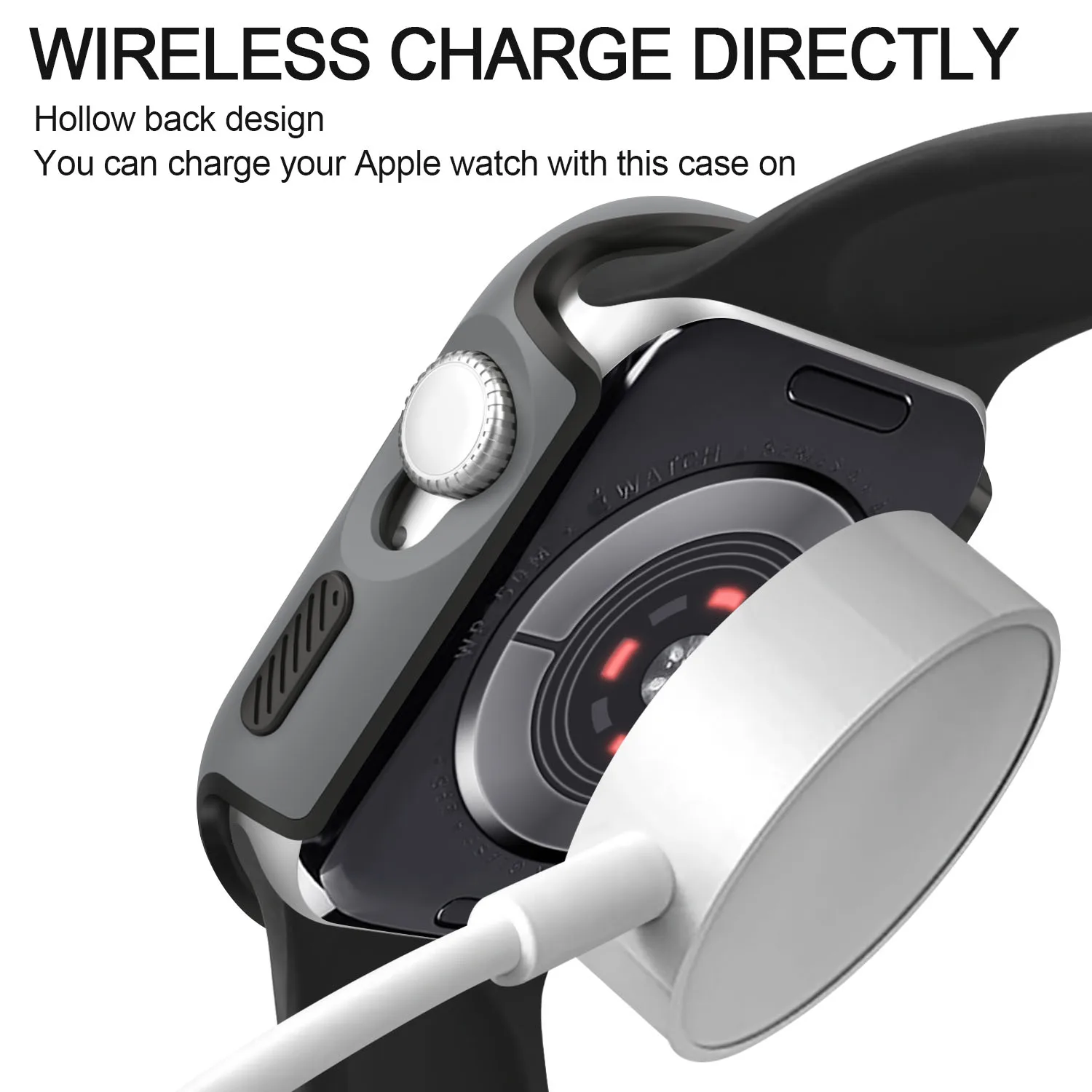 المزدوج لون الحال بالنسبة لساعة أبل سلسلة 6 5 4 SE 44 مللي متر 40 مللي متر مقاوم للماء حامي الشاشة اكسسوارات الوفير ل iWatch سلسلة 6 5 4