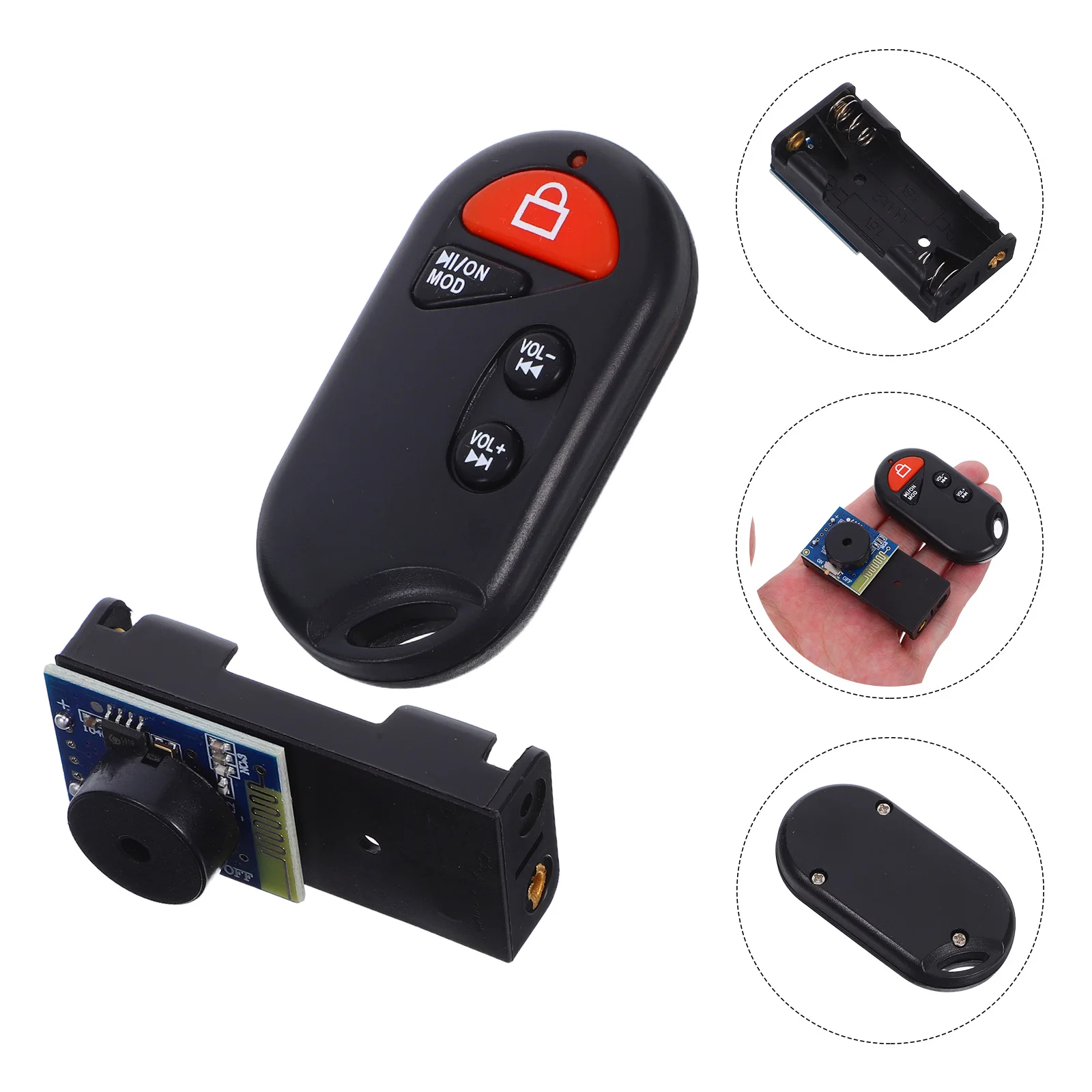 1 ensemble télécommande caché fabricant de bruit drôle Cricket générateur de son Compact Portable blague pour bureau école fête adultes