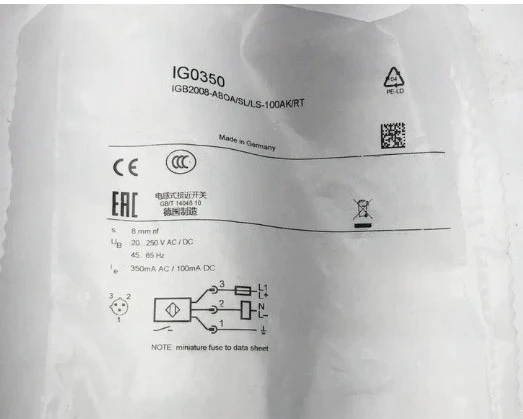 Brand New Original IG0350 Genuine Proximity Switch Fast Delivery