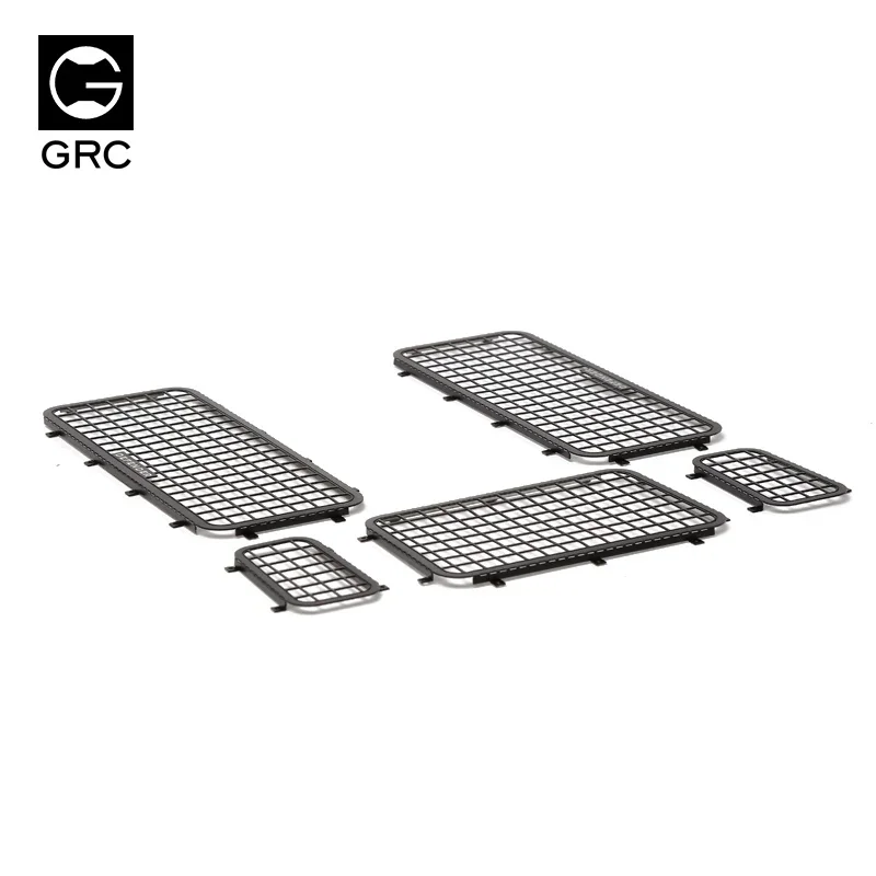 GRC Metal 3D Stereoscopic Window Mesh Protective Net For 1/10 RC TRAXXAS TRX4 Defender 82056-4 Upgrade Option Parts #GAX0075A/B