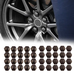 Newest For Tesla Model 3 S X Y 2016-2023 Wheel Center Caps Hub Cover Screw Cap Kit Decorative Tires Car Modification Accessories