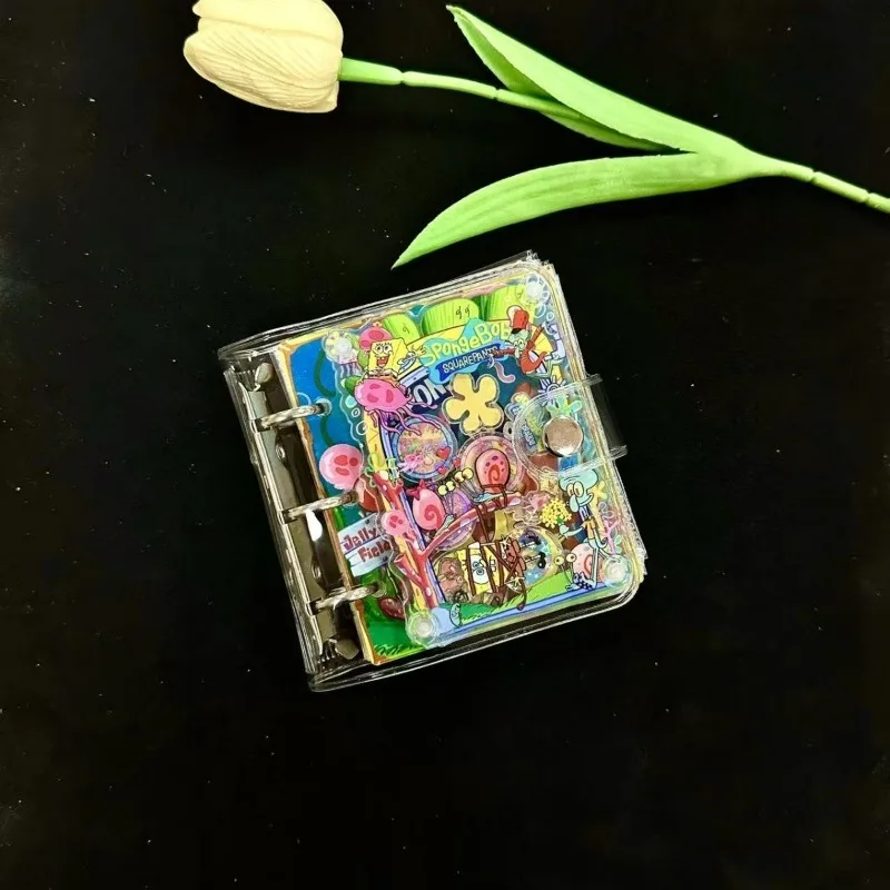 

Anime Spongebo Squarepants A8 card book Acrylic shake music New style creativity kawaii cute niche new year cartoon Good looks