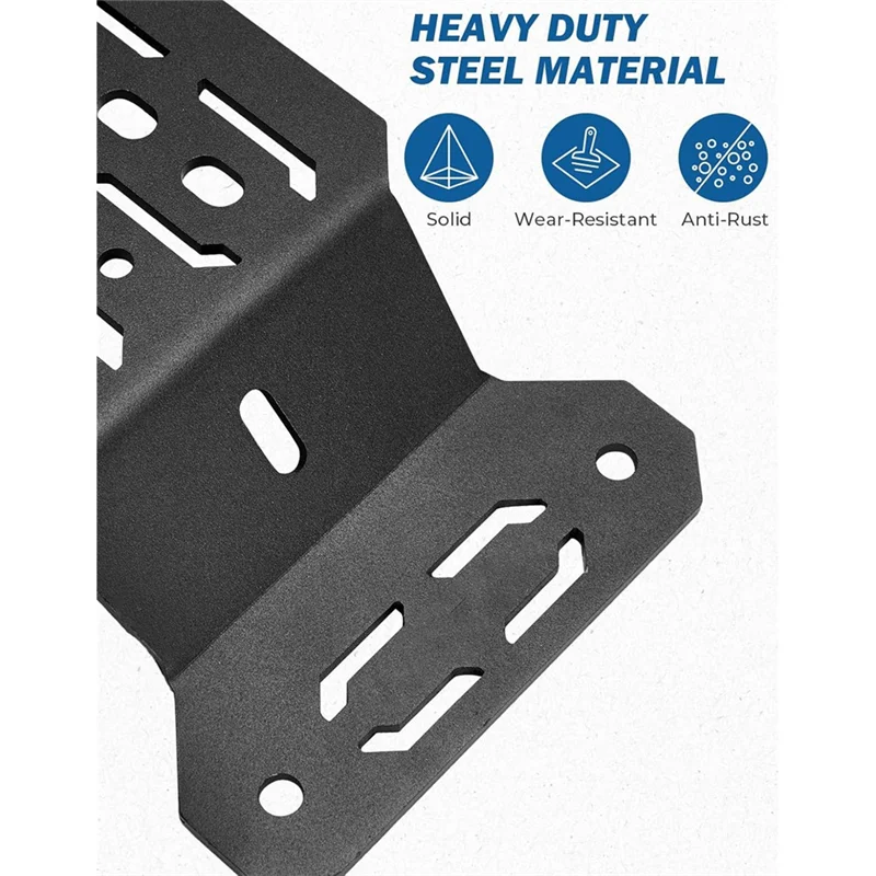 

Кронштейны для крепления поручней кровати для Tacoma, модульная система поручней кровати для лопаток, топора, досок для восстановления, топливных банок и других инструментов