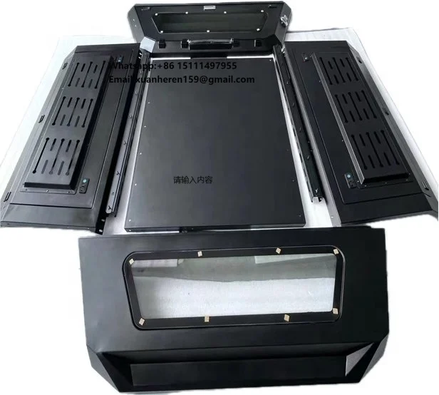 

Top-level Quality Light Weight Pickup Hard Canopy 3 Door Pickup Bed Cover 4x4 Aluminum Alloy Truck Canopy for Dodge Ram 2500