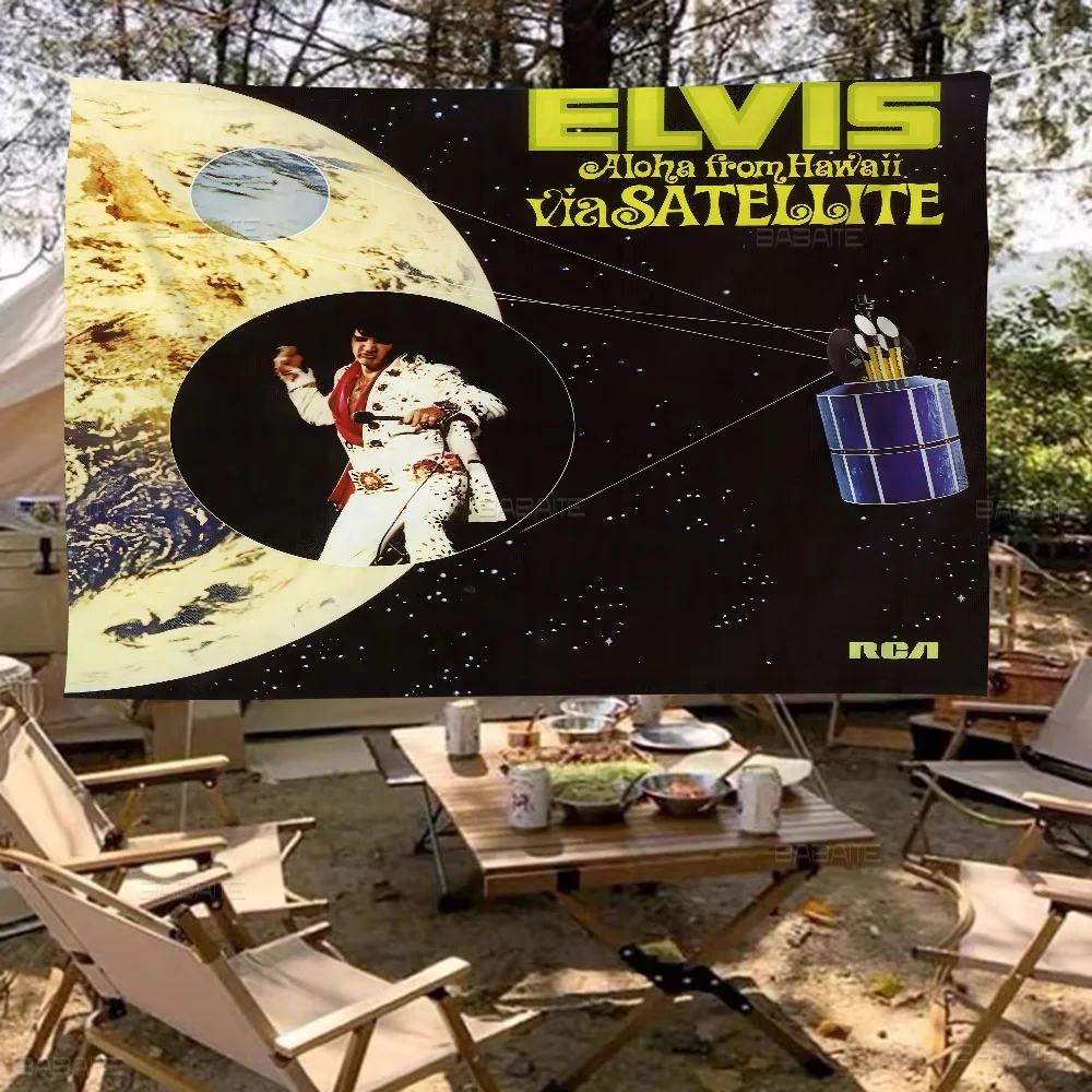 E-ElviS-S DIY Flag For Family Group Photo Living Room Home Dorm Decor Wall Art Decor Banner