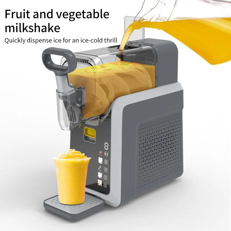 XEOLEO, nuevo tipo, máquina comercial de granizado, bebida congelada, máquina de granizado de hielo de 2L, máquina de granizado fría congelada para uso doméstico