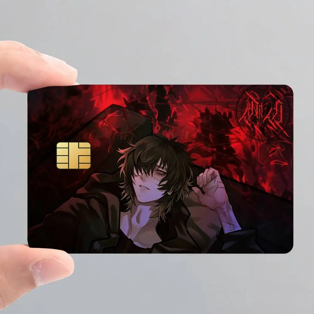 Towa Game Slow Damage BL Card Stickers for Bank Access Protective Waterproof Film Cover Sticker Surprise Gift