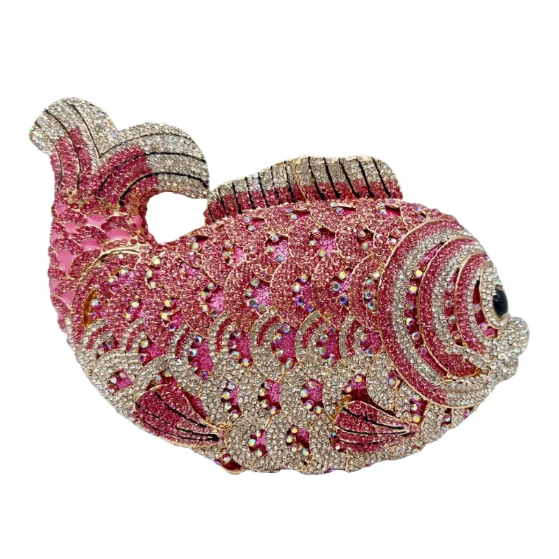 Elegant Crystal Rhinestone Openwork Clutch Bag Evening Party Wedding Cocktail Purse Handbag Home Decor