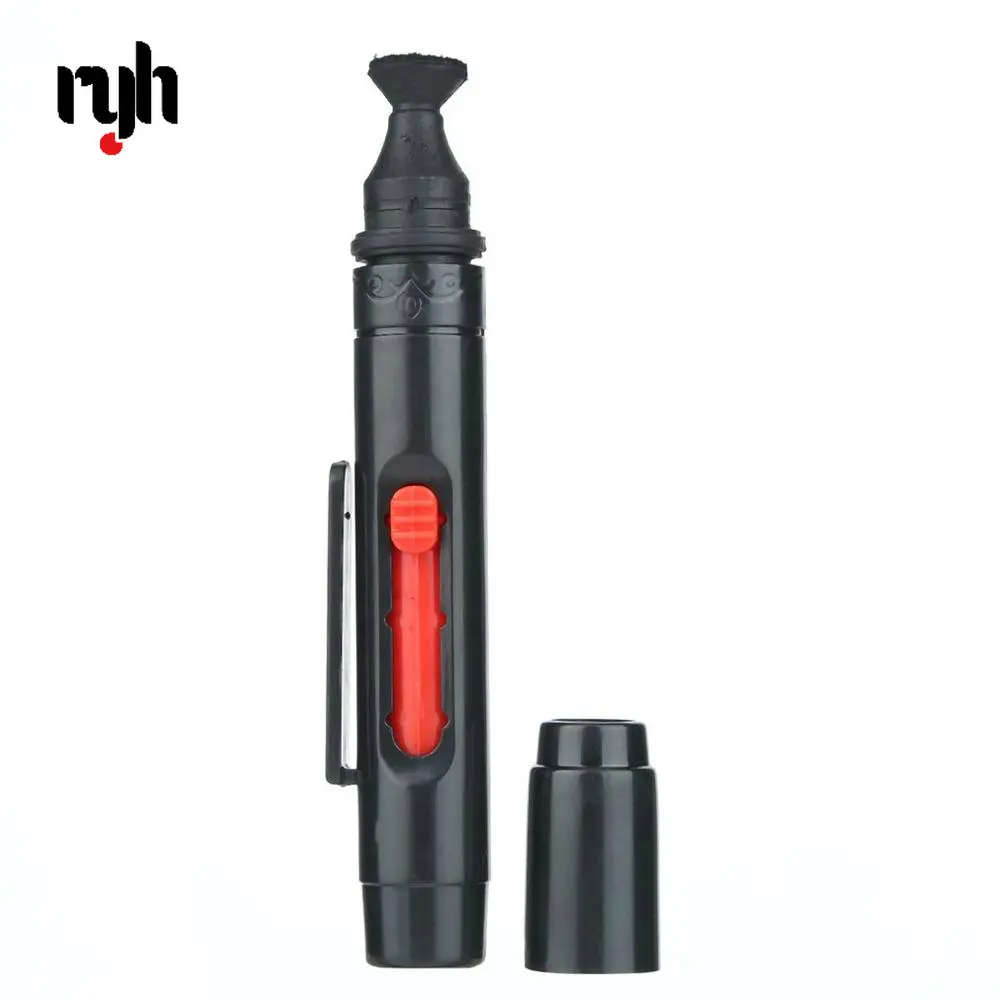 3 in 1 Kit detergente per lenti penna detergente per polvere per DSLR videoregistratore DC obiettivi per fotocamere filtri pulizia spazzola retrattile