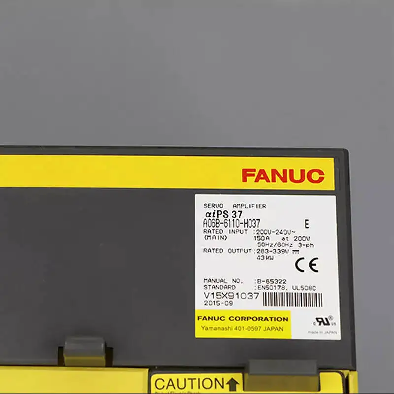 A06B-6110-H037 New Fanuc Servo Driver IN STOCK Fast ship