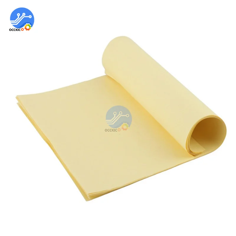 10PCS A4 Toner Heat Transfer Paper For DIY PCB Electronic Prototype Mark Yellow