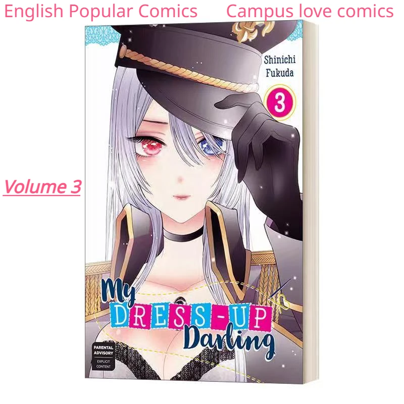 

New Books Anime My Dress-Up Darling Volume 3 Japanese Teen Love Romantic Comedy Manga Comic Book English Popular Manga