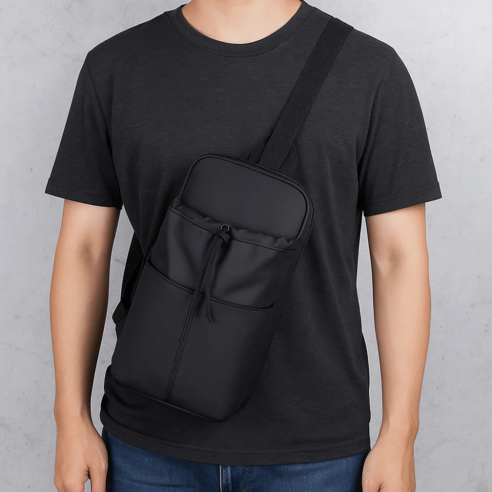 

Сумка для бутылки с водой на плечевом ремне, нейлоновая быстросохнущая сумка для бутылки с водой, ручка, шнурок, открытая для сумки для бутылки с водой через плечо