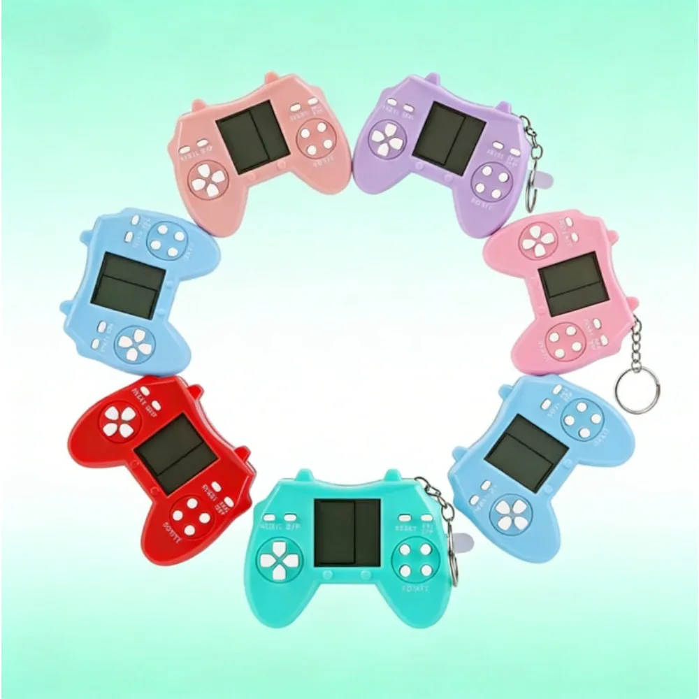 Console Di Gioco Portatile Nostalgica, Portachiavi Per Console Di Gioco Retrò, Mini Nostalgico Tetris