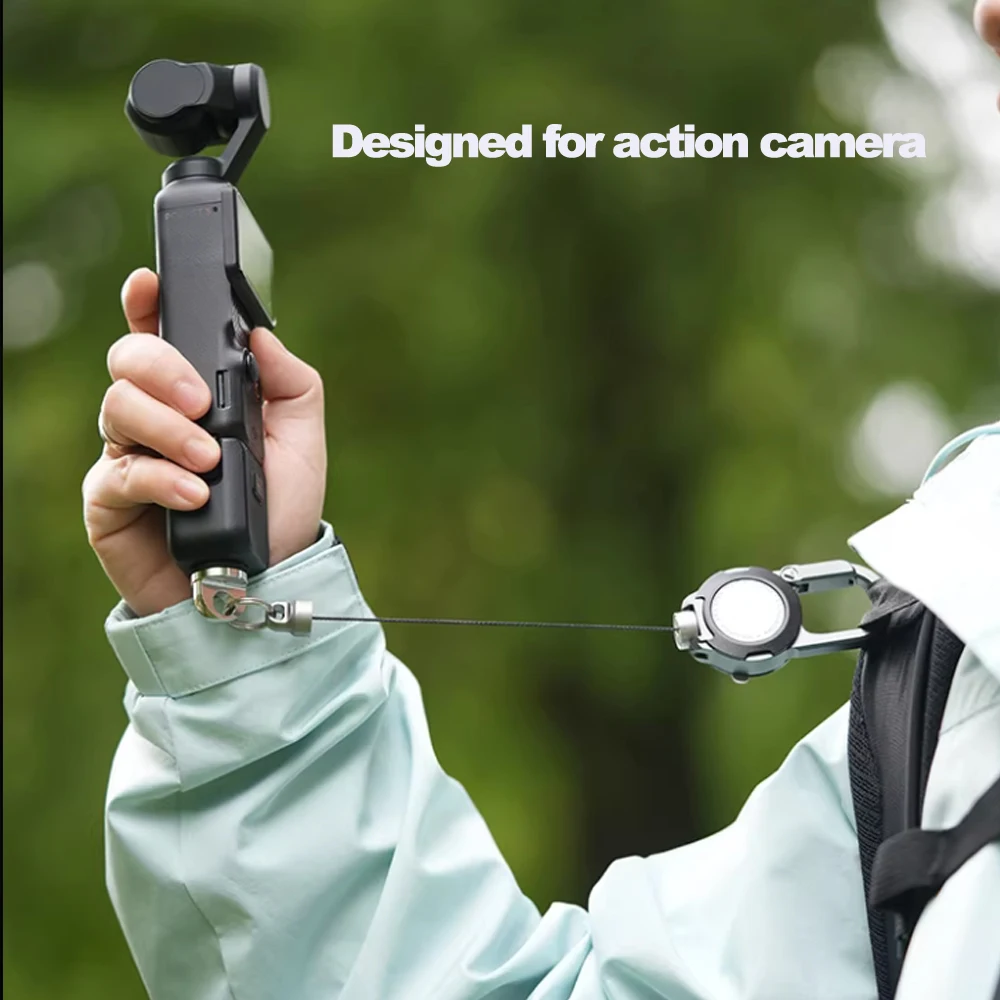 Retractable Keychains N52 Strong Magnet Quick Release for Action Camera Fishing Tools Mobile Phones Gift for Boyfriend