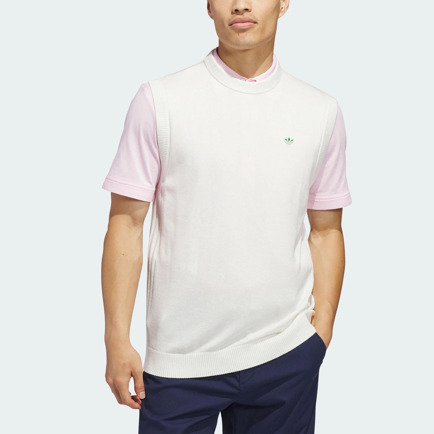 

Оригинальная мужская трикотажная футболка для гольфа Adidas Trefoil JY5263