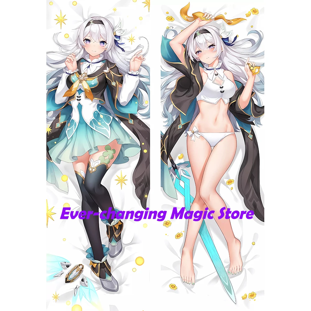 

Honkai star Dakimakura Rail Firefly 2WAY Hugging Body Pillow Case Anime Jing Liu Pillow Cushion Cover Xmas Gifts