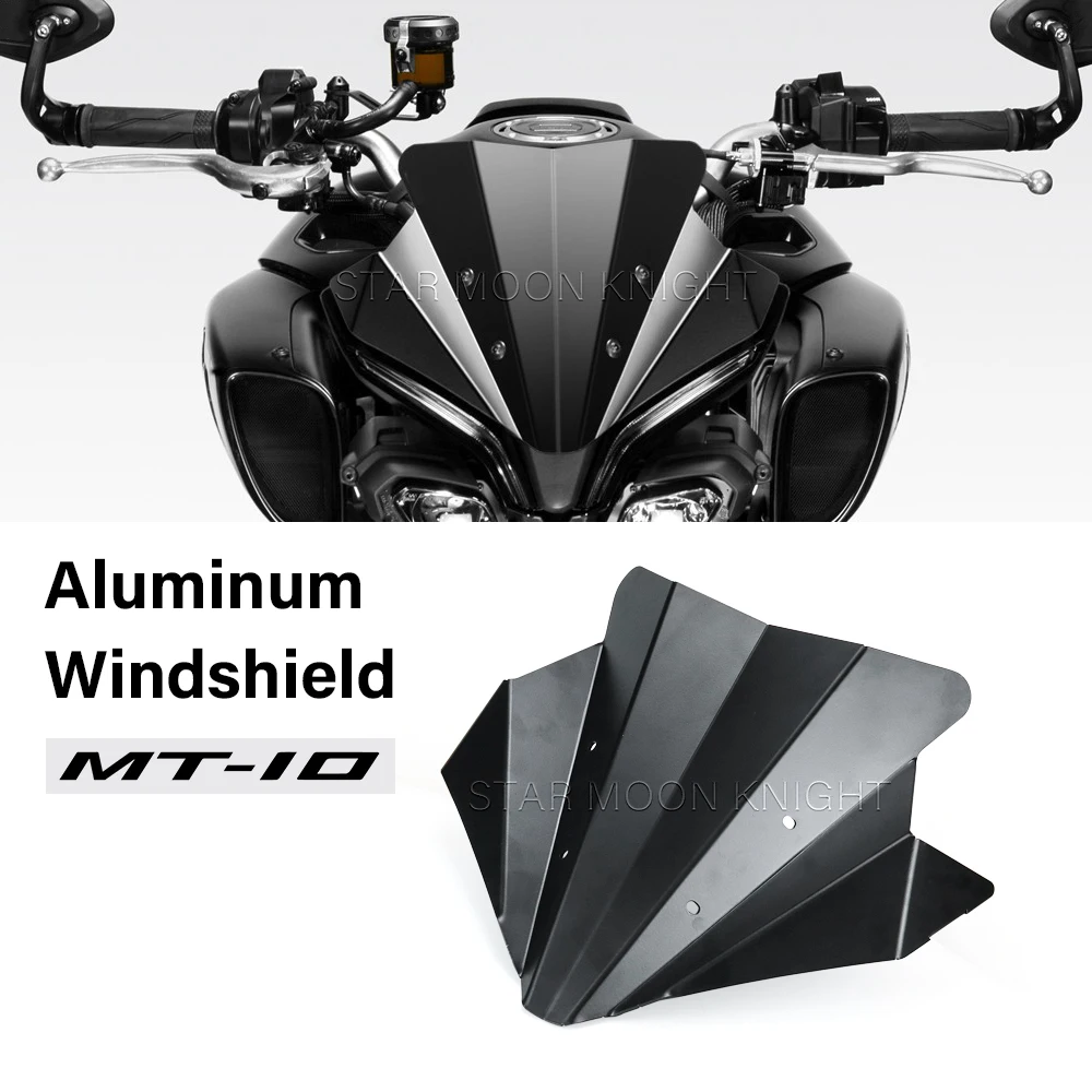 For Yamaha MT10 MT-10 MT 10 2022- Accessories Front Wind Deflector Windshield Decorate Fairing