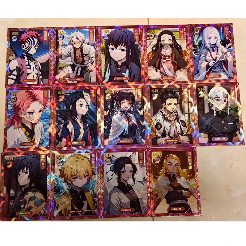 Anime Yami Demon Slayer HR NR series collection card Kamado Nezuko Himejima Gyomei Entertainment toys Christmas birthday gift