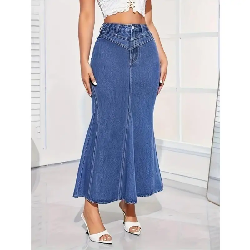 

H 405 Women's Faion High Waist Elastic Denim orts Set Casual Sportswear Seven Sve T-irt ort Pants Autumn Collection