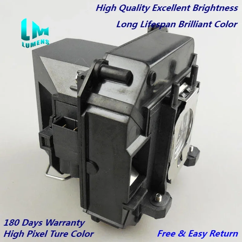 ความสว่างสูง ELPLP60 สําหรับ Epson EB-420, EB-2060, EB-95, EB-905, Powerlite 96W ((ปราศจากปรอท ขับเคลื่อนโดย led)