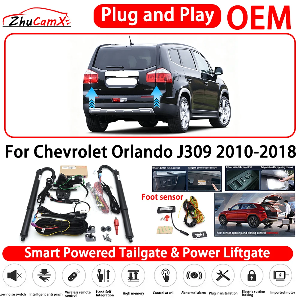 for Chevrolet Orlando J309 2010-2018 OEM Smart Powered Tailgate Power Liftgate Automatic Rear Trunk Tailgate Actuator System