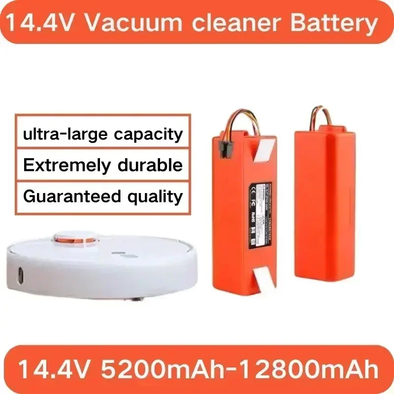 14.4V Original Li-ion Battery Robotic Vacuum Cleaner Replacement Battery for Xiaomi Robot Roborock S50 S51 S55 Accessory Spare