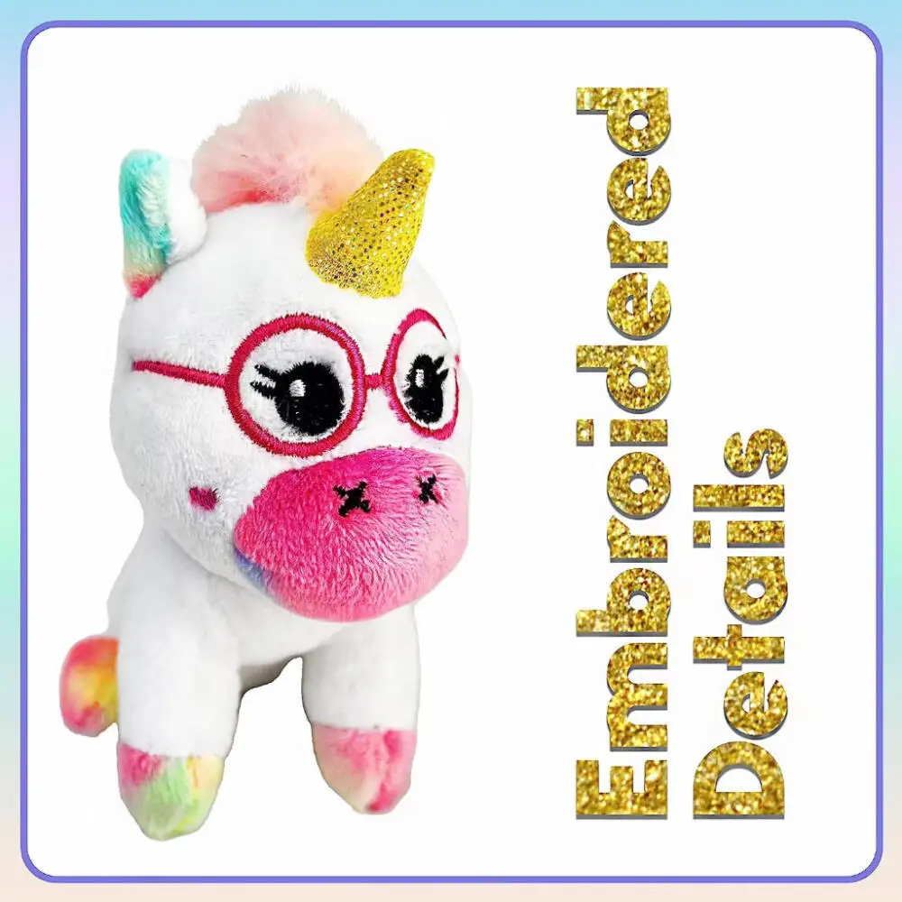 5 Rainbow Unicorn Plush Toys Unicorn Family One Unicorn Mom 4 Unicorn Babies Photography Accessories Toys Boys Girls