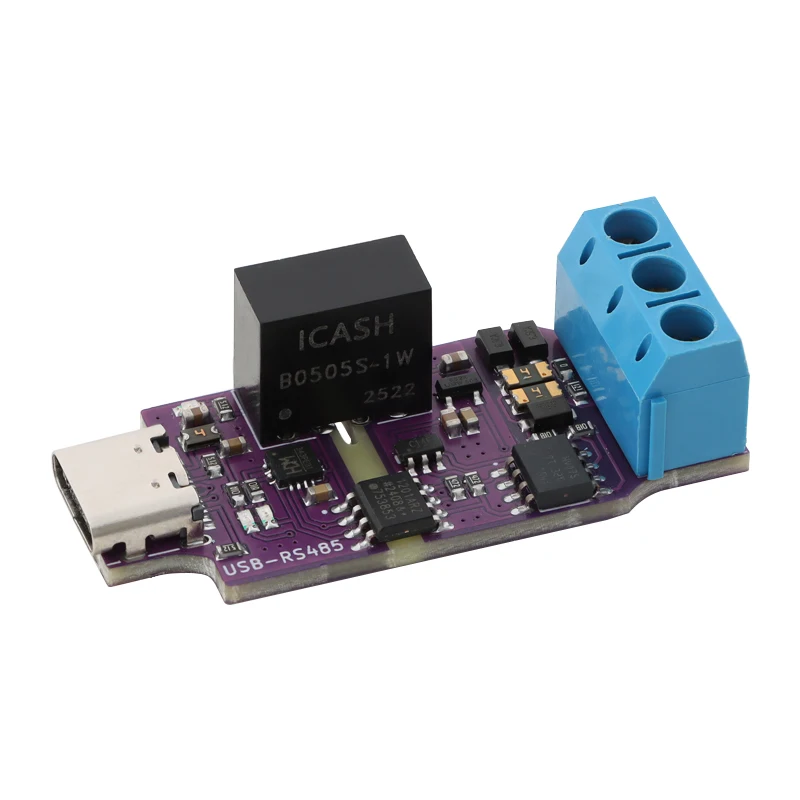Immagine 6: Modulo porta seriale isolata da USB a RS485 Scansione automatica Comunicazione ad alta velocità da 2 Mbps con isolamento di alimentazione e interfaccia di tipo C