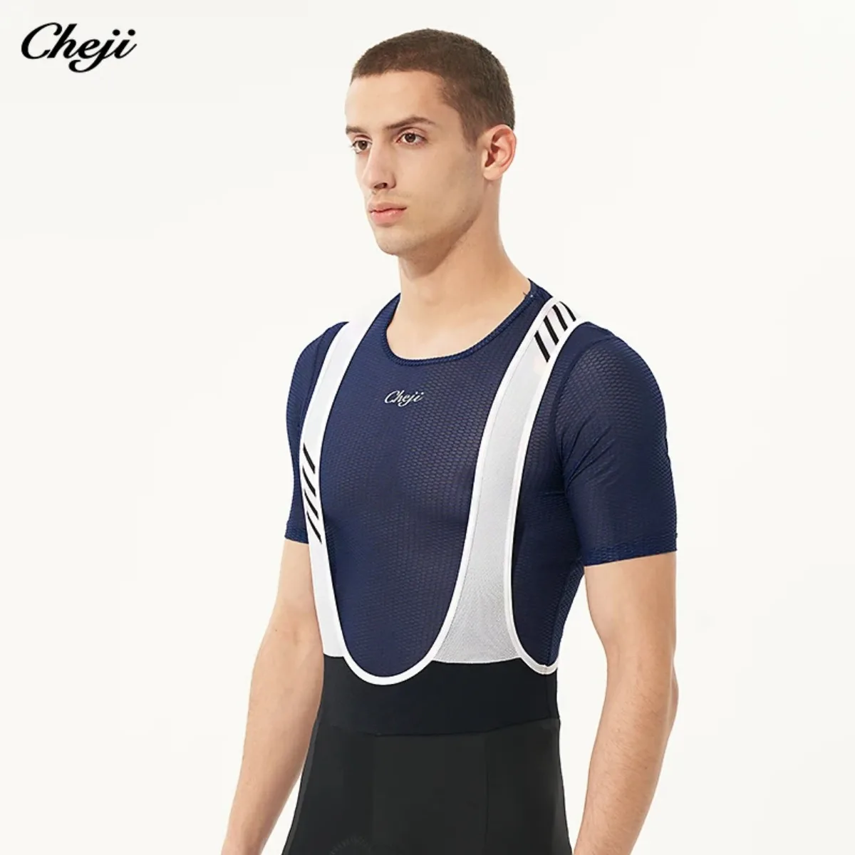 CHEJI-Camisolas de ciclismo masculinas, tops de manga curta, secagem rápida, tecido de alta qualidade, ciclismo, t-shirt respirável anti-suor, tshi