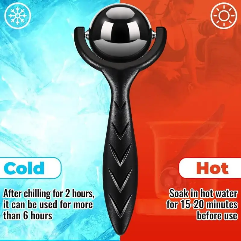 كرة تدليك الأسطوانة لتخفيف آلام الأنسجة العميقة وتخفيف التوتر وتصلب الجسم والرقبة والظهر والقدم والتهاب اللفافة الأخمصية